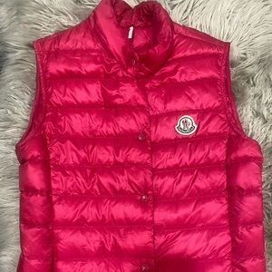 Moncler Pink Liane Vest